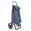Rolser I-Max Logic RSG folding shopping cart, denim blue