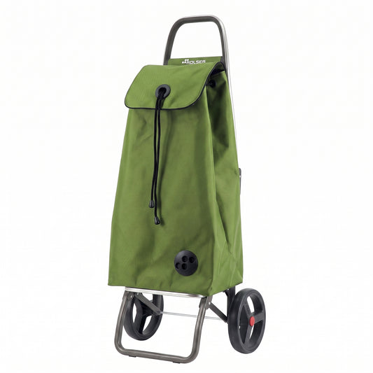 Rolser I-Max Logic RSG folding shopping cart, olive
