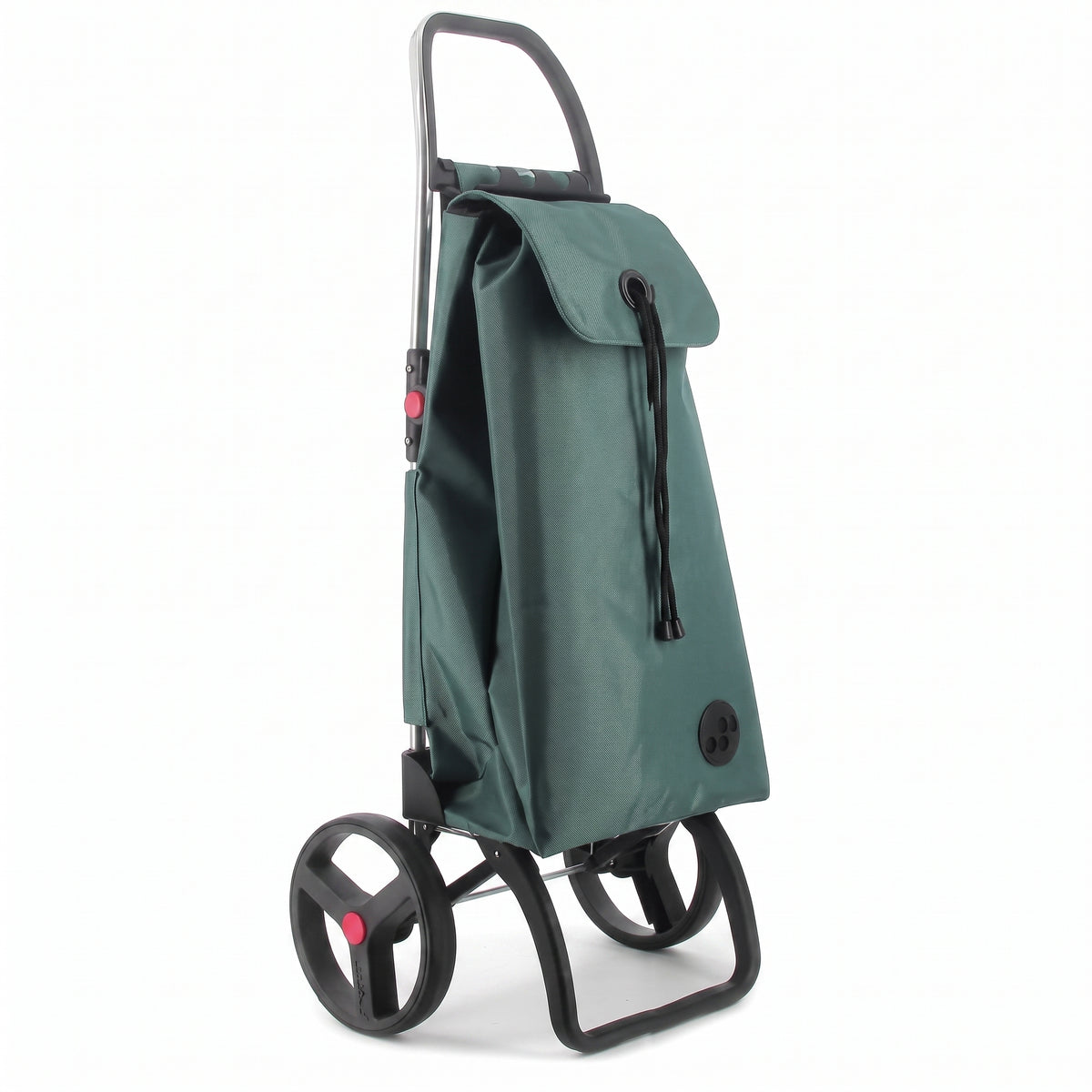 Rolser I-Max Logic RSG folding shopping cart, pine green