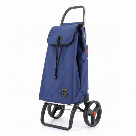 Rolser I-Max Logic RSG folding shopping cart, sapphire blue