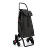 Rolser I-Max Tweed 6L Logic folding shopping cart, black