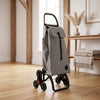 Rolser I-Max Tweed 6L Logic folding shopping cart, grey – view 2