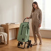 Chariot d'épicerie pliable Rolser I-Max Tweed 6L Logic, vert jade – vue 3