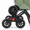 Chariot d'épicerie pliable Rolser I-Max Tweed 6L Logic, vert jade – vue 4