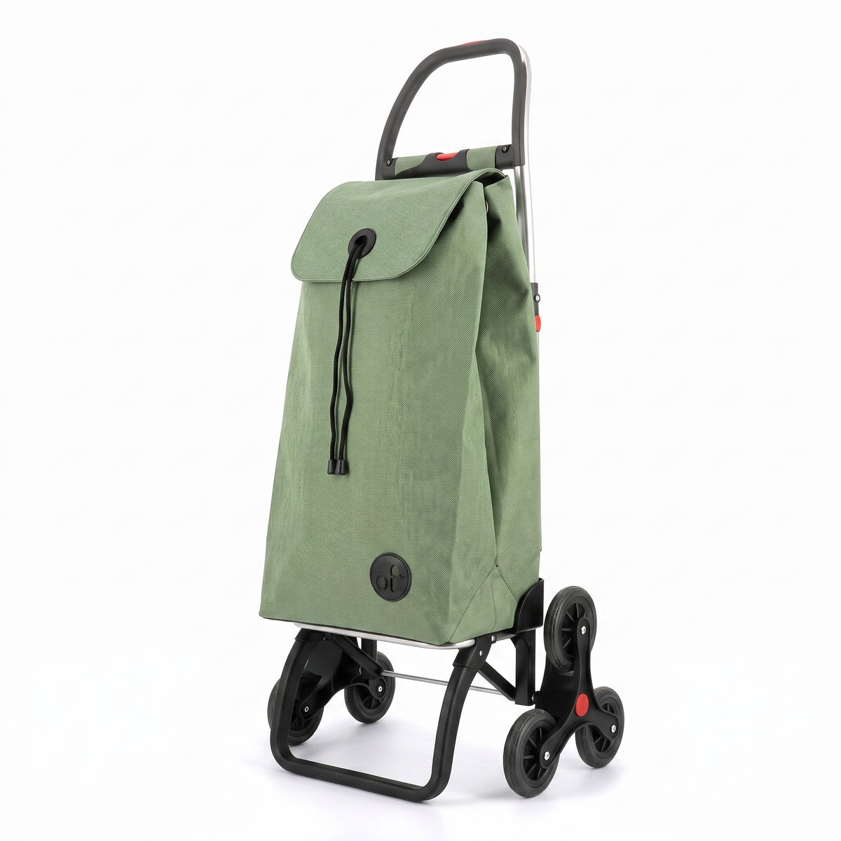 Chariot d'épicerie pliable Rolser I-Max Tweed 6L Logic, vert jade