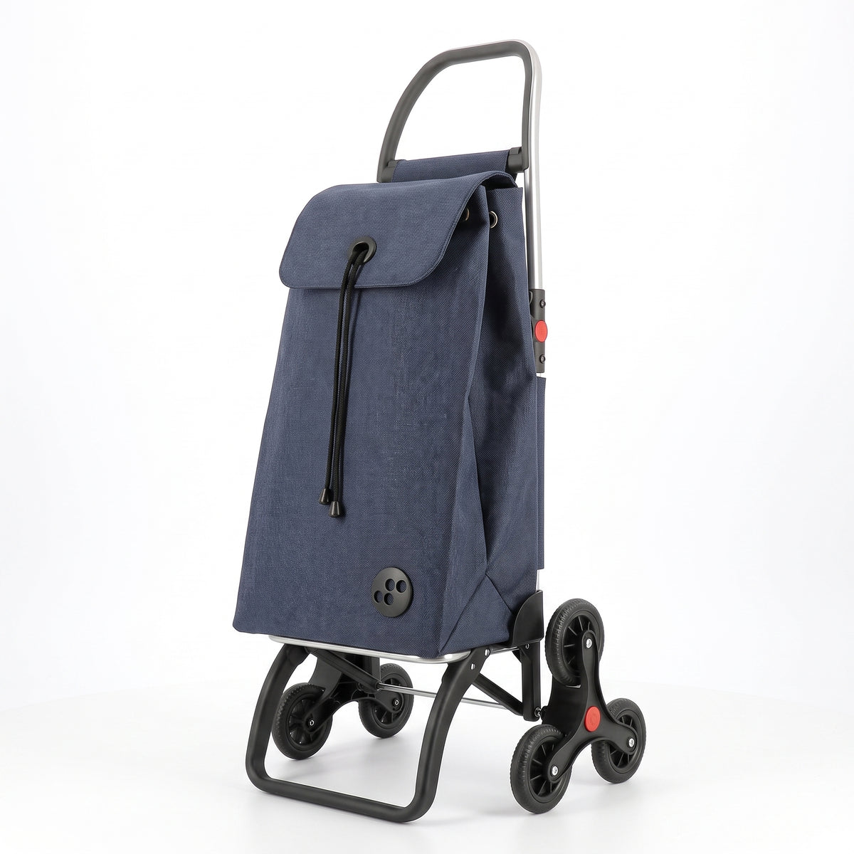 Chariot d'épicerie pliable Rolser I-Max Tweed 6L Logic, marine