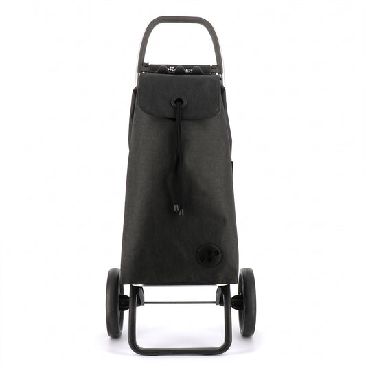 Rolser I-Max Tweed Logic RSG folding shopping cart, black