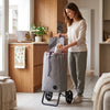 Rolser I-Max Tweed Logic RSG folding shopping cart, grey – view 4
