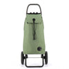 Rolser I-Max Tweed Logic RSG folding shopping cart, jade green