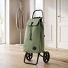 Rolser I-Max Tweed Logic RSG folding shopping cart, jade green – view 2