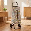 Rolser I-Max Convert 2 folding shopping cart, fruit print – view 4