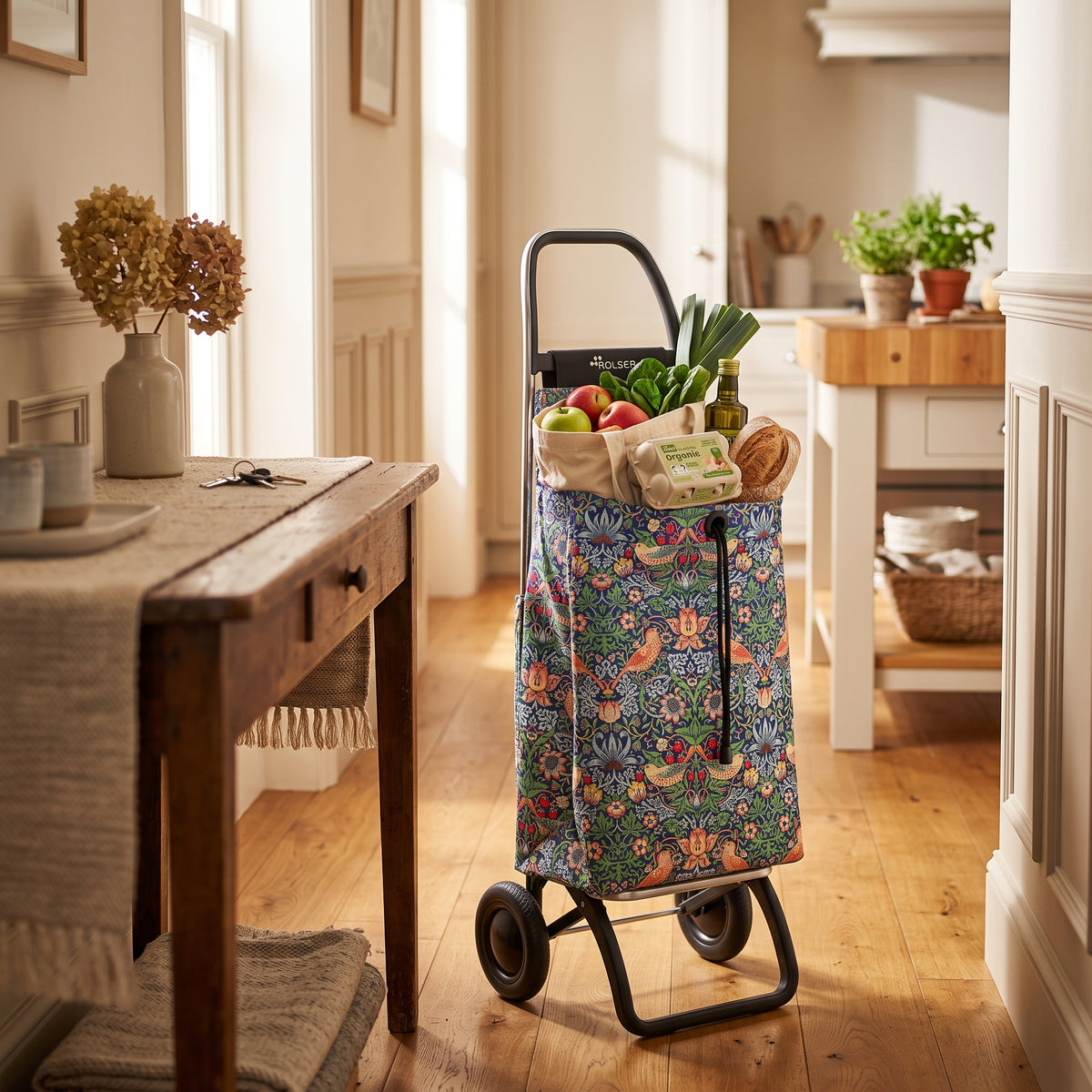 Rolser I-Max Convert 2 folding shopping cart, fruit print – view 9