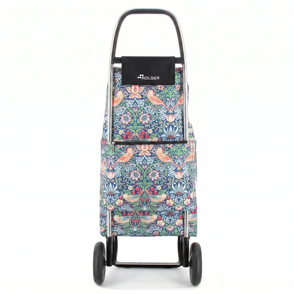 Rolser I-Max Convert 2 folding shopping cart, strawberry print – view 7