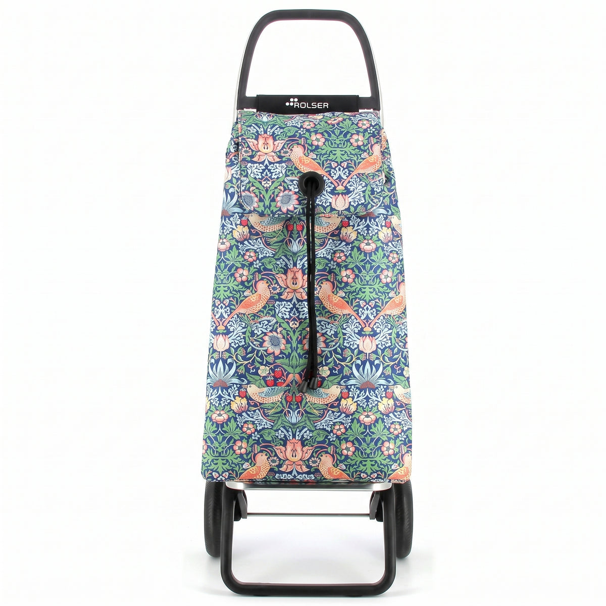 Rolser I-Max Convert 2 folding shopping cart, strawberry print