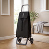 Rolser Jet LN Joy folding shopping cart, black – view 5