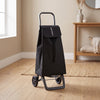 Rolser Jet LN Joy folding shopping cart, black – view 2