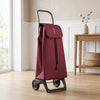 Rolser Jet LN Joy folding shopping cart, burgundy – view 4