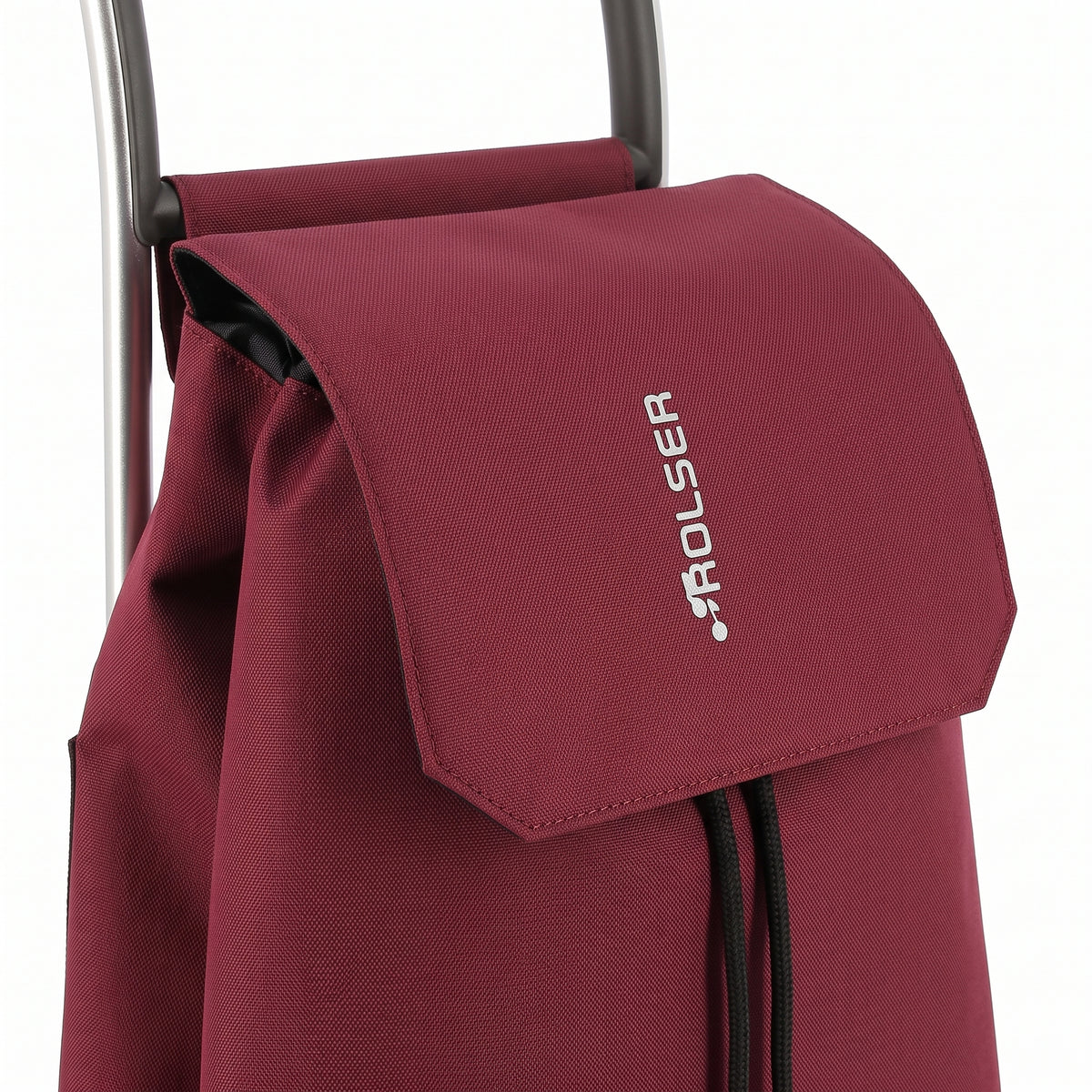 Rolser Jet LN Joy folding shopping cart, burgundy – view 5