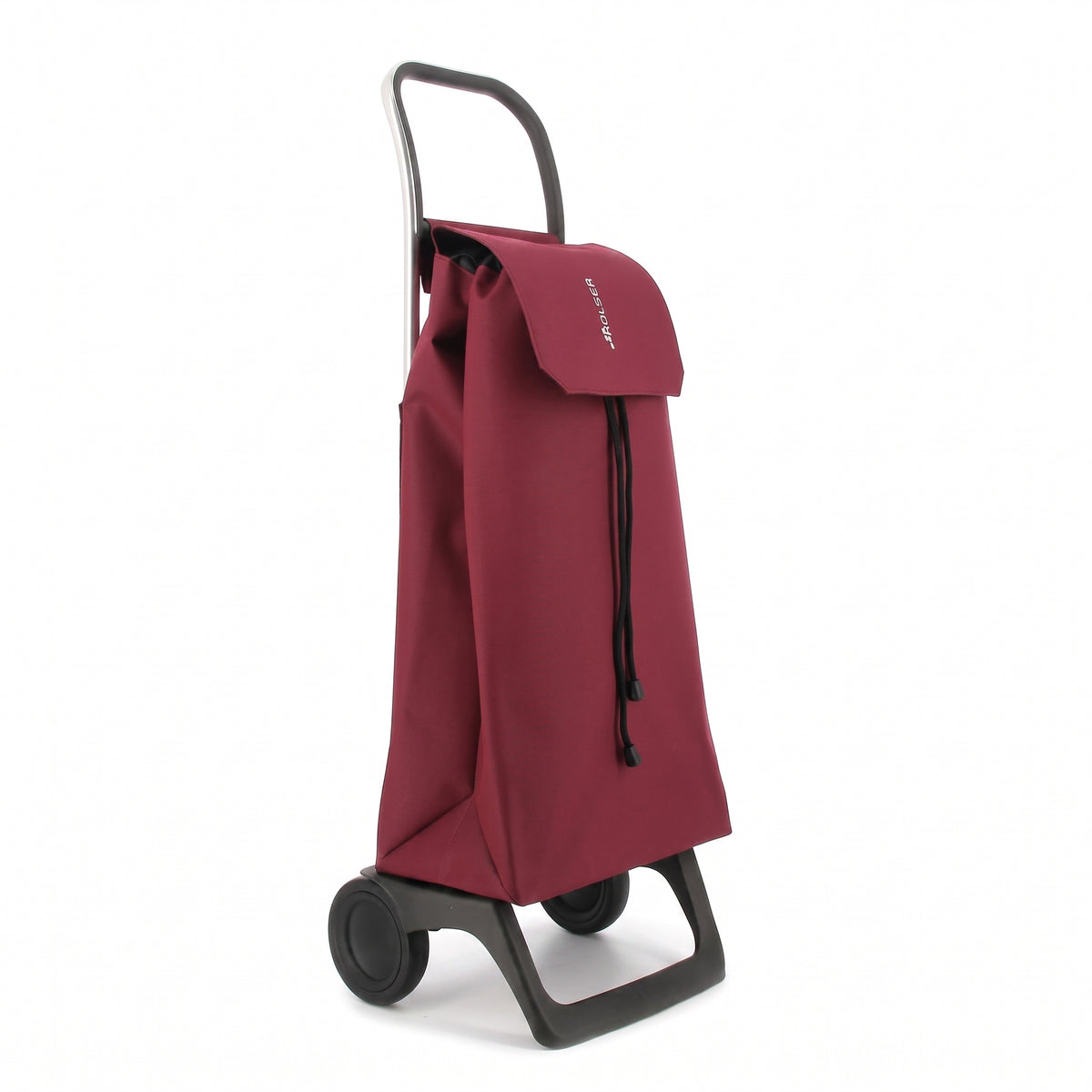 Rolser Jet LN Joy folding shopping cart, burgundy