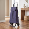 Chariot d'épicerie pliable Rolser Jet LN Joy, bleu denim – vue 3