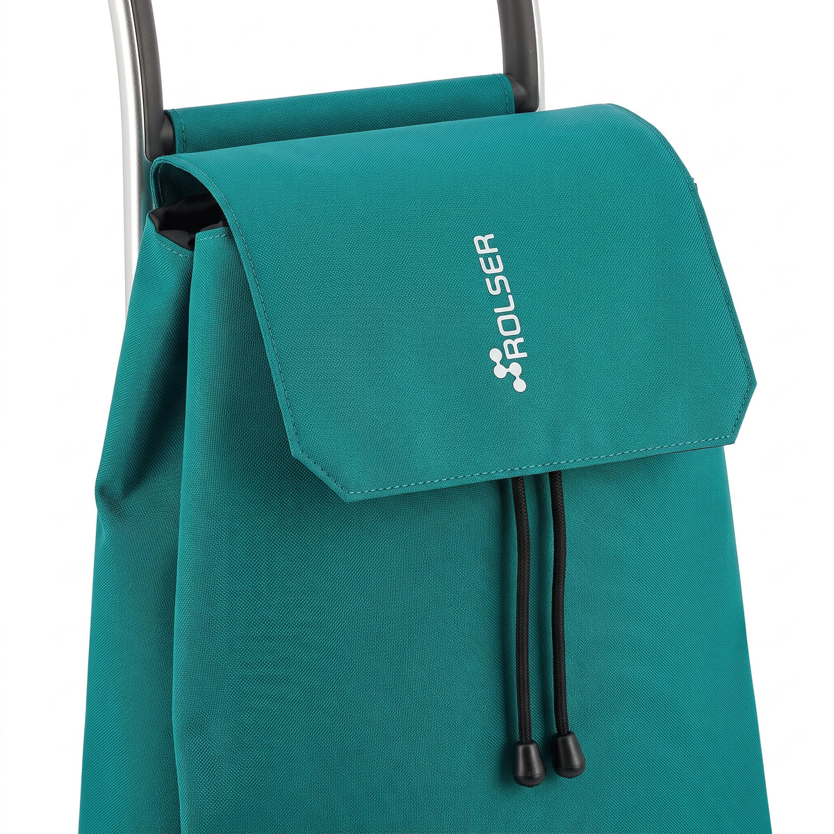 Rolser Jet LN Joy folding shopping cart, pine green – view 5