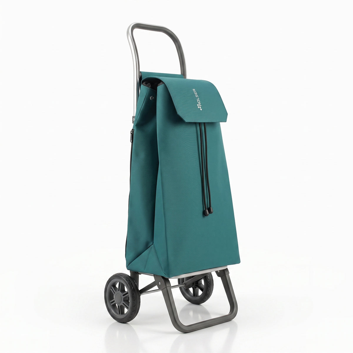 Rolser Jet LN Joy folding shopping cart, pine green