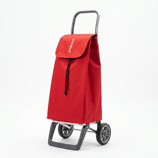 Rolser Jet LN Joy folding shopping cart, red