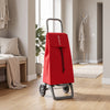 Rolser Jet LN Joy folding shopping cart, red – view 2