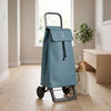 Rolser Jet LN Joy folding shopping cart, teal – view 4