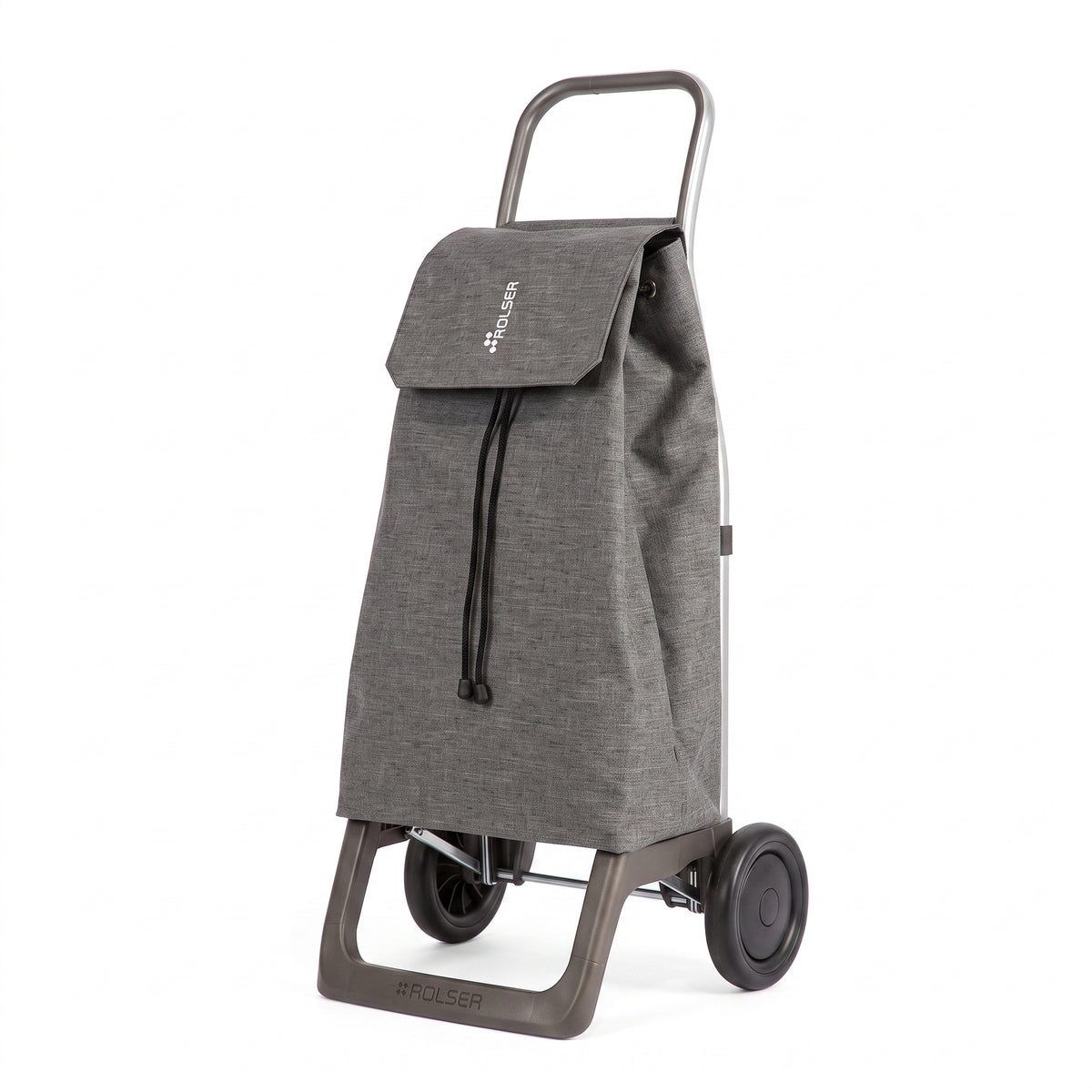 Rolser Jet Tweed Joy folding shopping cart, grey – view 4