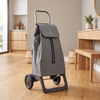 Rolser Jet Tweed Joy folding shopping cart, grey – view 5