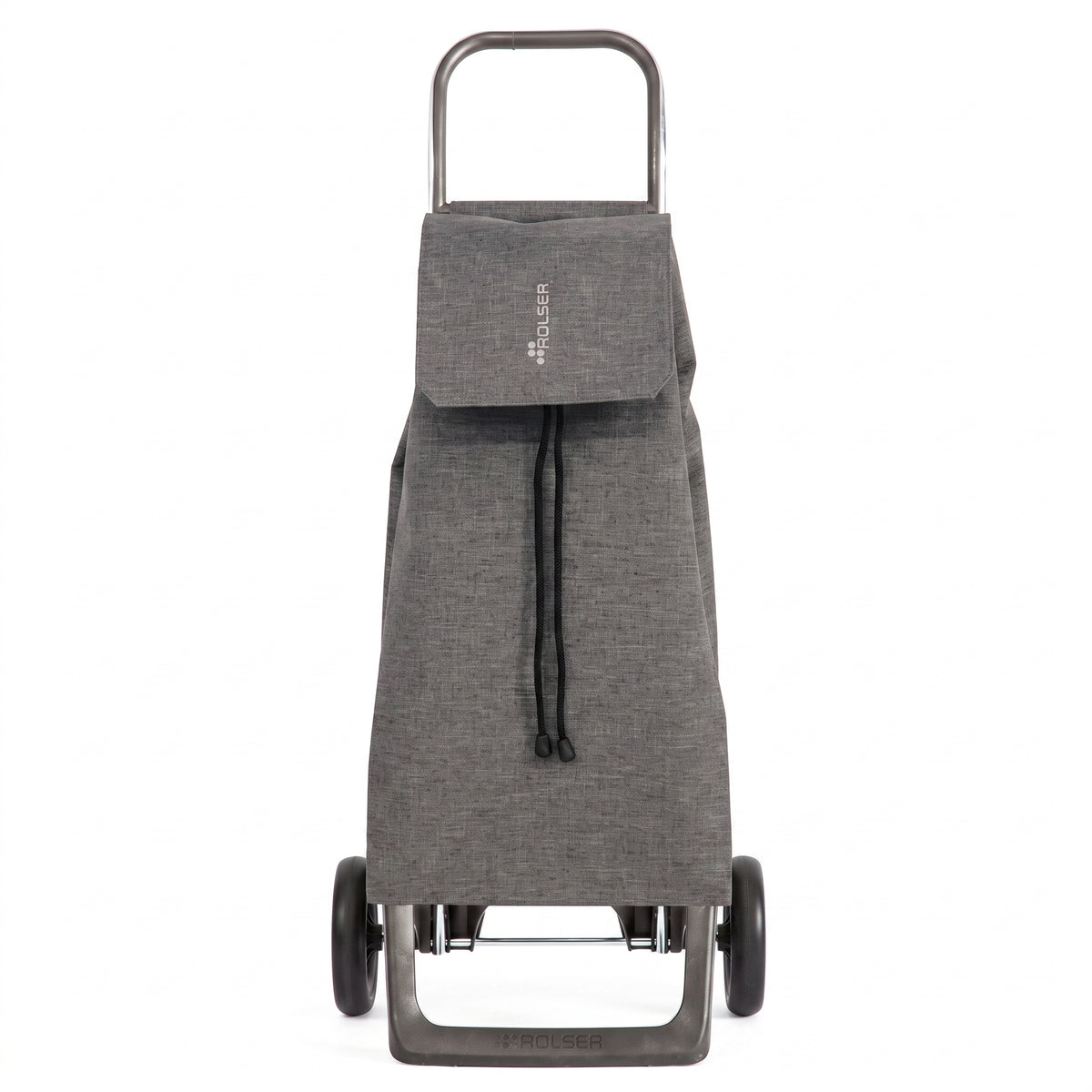 Rolser Jet Tweed Joy folding shopping cart, grey