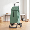Rolser Jet Tweed Joy folding shopping cart, jade green – view 3