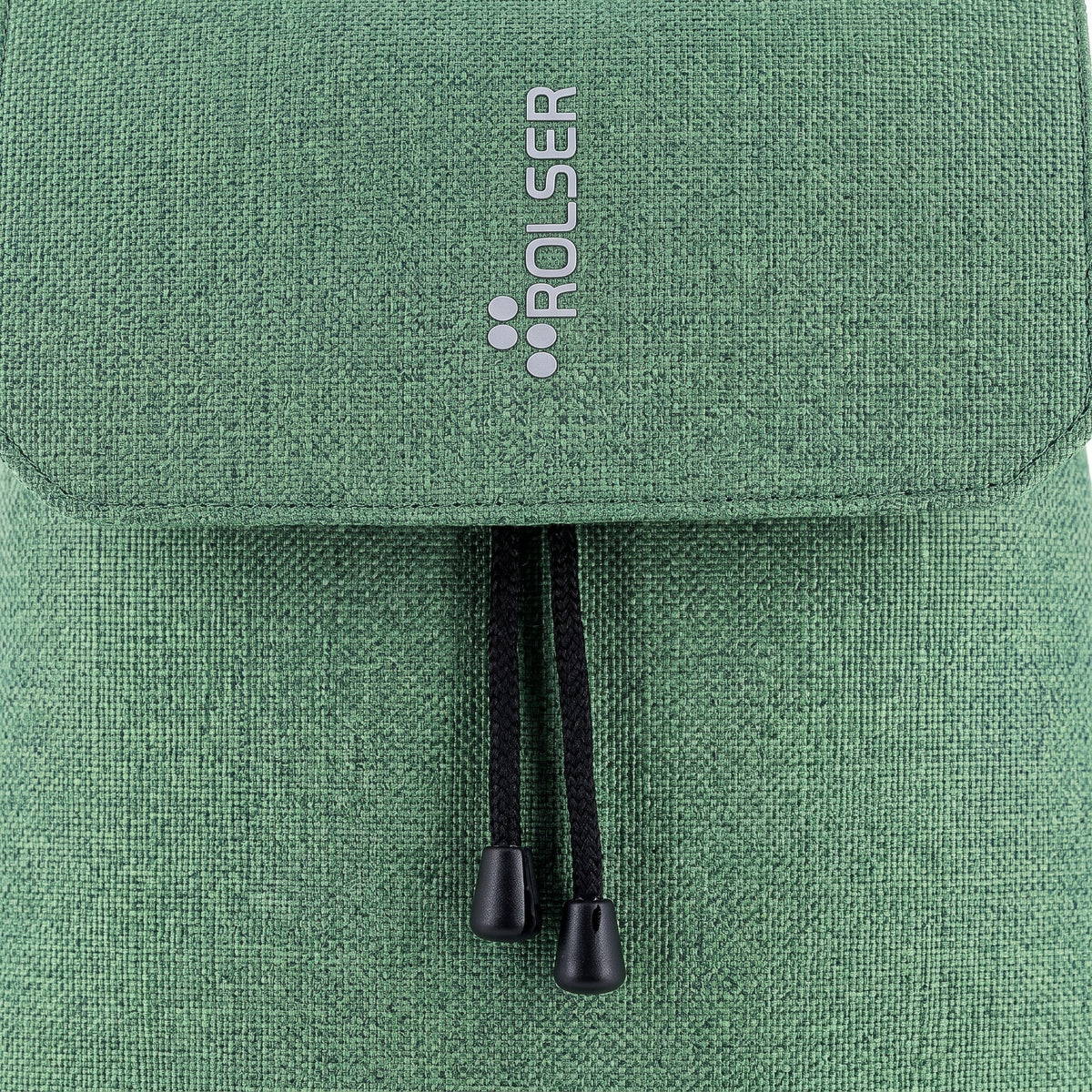 Rolser Jet Tweed Joy folding shopping cart, jade green – view 5