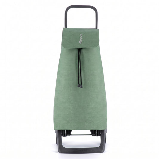Rolser Jet Tweed Joy folding shopping cart, jade green