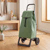Rolser Jet Tweed Joy folding shopping cart, jade green – view 2