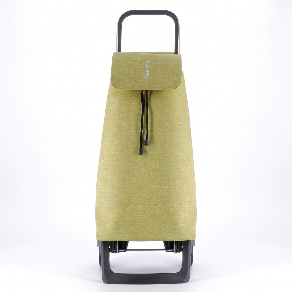 Chariot d'épicerie pliable Rolser Jet Tweed Joy, vert sauge