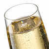 Stemless Champagne Flutes in a styled setting