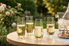 Stemless Champagne Flutes, Set of 4, 230 ml (7.8 oz), lifestyle