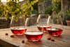 Stemless Wine Glasses in a styled setting