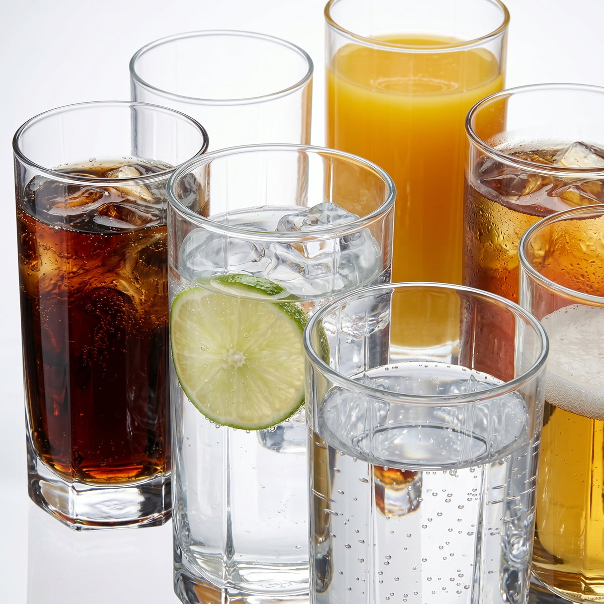 Highball Glasses Tango in a styled setting