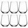 Whiskey Glasses, set of 6, on white
