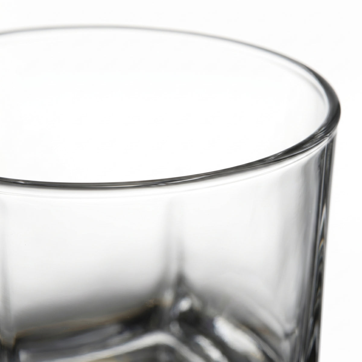 Square Whiskey Glasses Carre in a styled setting