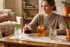 Verres highball dans un décor