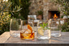 Whiskey Glasses, Set of 4, 390 ml (13.2 oz) Old Fashioned Rocks Glasses, lifestyle