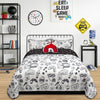 Woven Printed Quilt Bedding Set 3 Piece Double/Queen Gaming