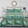 Woven Quilt 2 Piece Twin Tropical