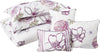 Comforter Angelica 7 Piece Queen Purple - DecoElegance - Bedding Comforter Set
