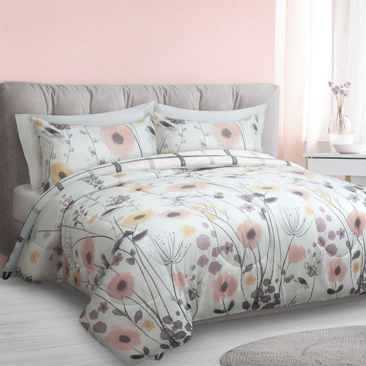 Comforter Bedding Set 3 Piece Woven Mirabella, King - DecoElegance - Bedding Comforter Set