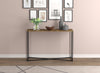 Console Sofa Table Brown Reclaimed Wood Black X Metal - DecoElegance - Sofa Console Table